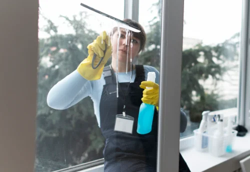 Nettoyage de vitres intérieures et extérieures à Pisany